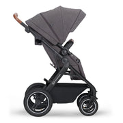 Kinderkraft B-Tour 3In1 Travel System with Car Seat included - Dark Grey