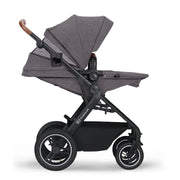 Kinderkraft B-Tour 3In1 Travel System with Car Seat included - Dark Grey