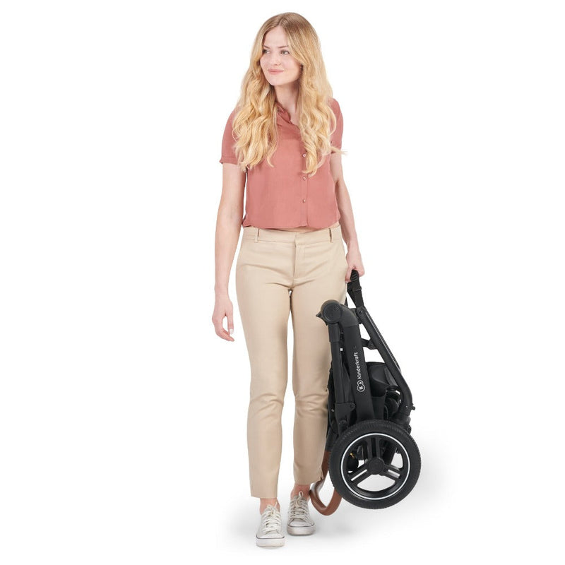 Kinderkraft B-Tour 3In1 Travel System with Car Seat included - Dark Grey