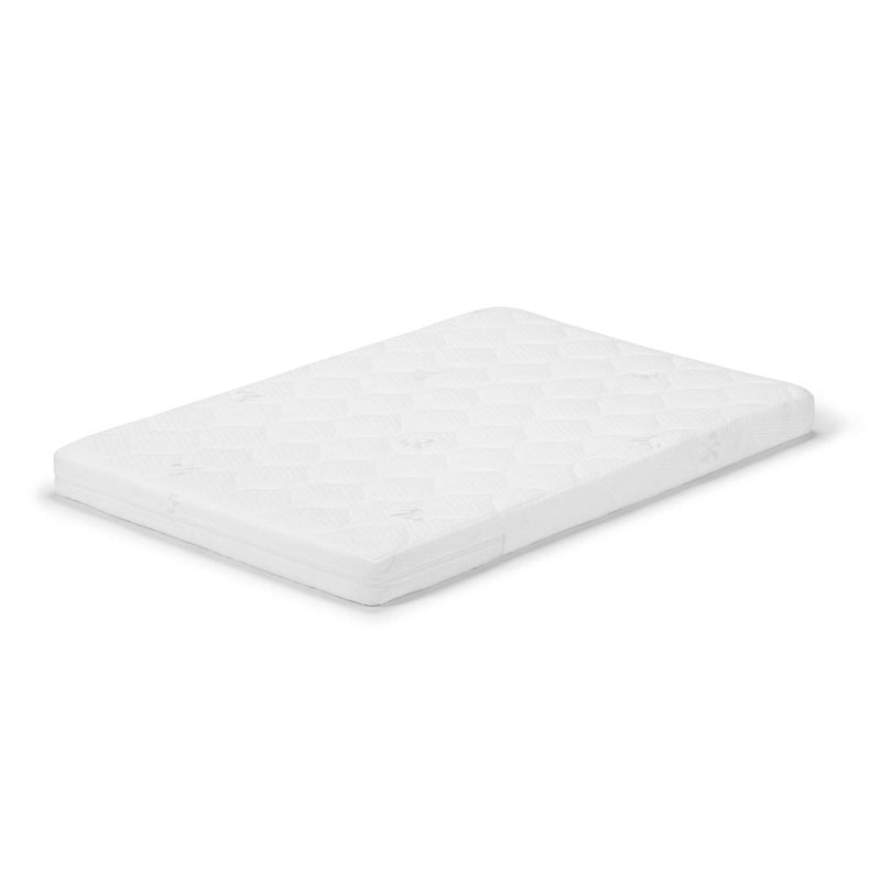 Kinderkraft Koya Wooden 4in1 Cot With Playpen Function + Mattress White