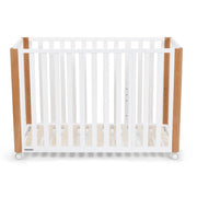 Kinderkraft Koya Wooden 4in1 Cot With Playpen Function + Mattress White