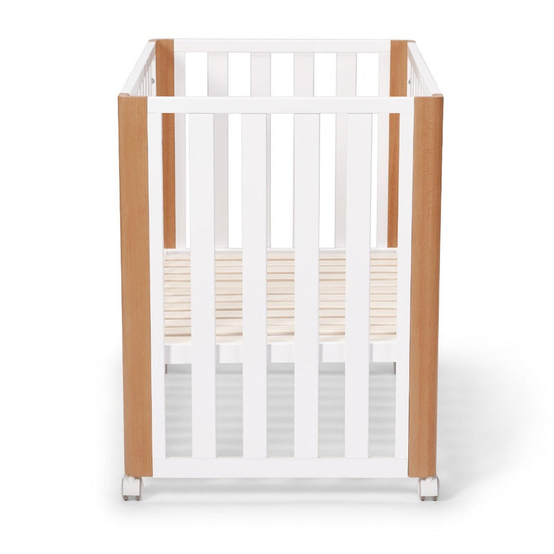 Kinderkraft Koya Wooden 4in1 Cot With Playpen Function + Mattress White