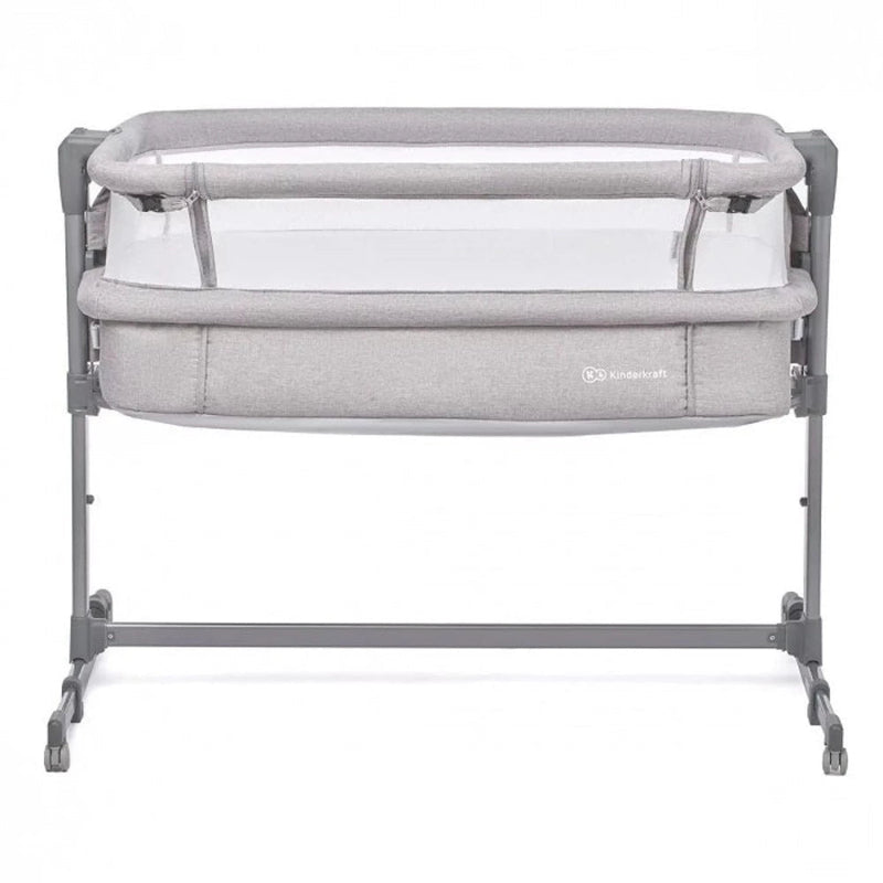 Kinderkraft Neste Air 2in1 Co-Sleeper / Independent Cot Light Grey Melange