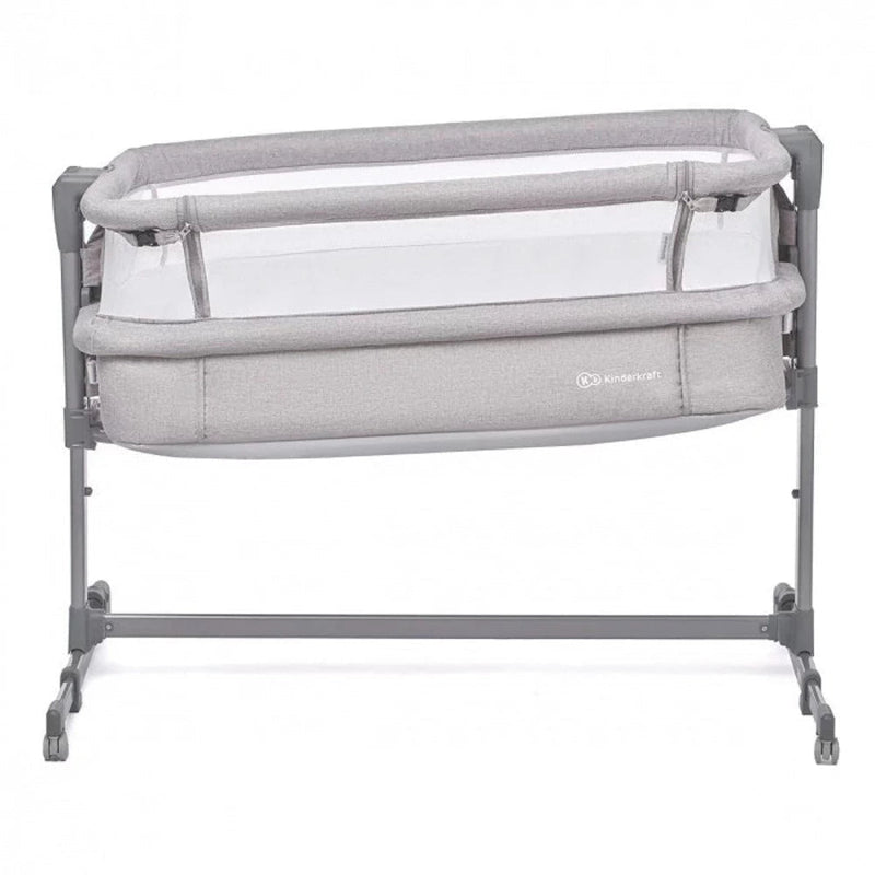 Kinderkraft Neste Air 2in1 Co-Sleeper / Independent Cot Light Grey Melange