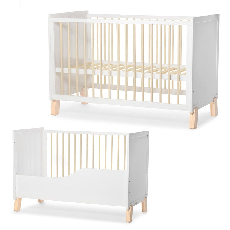 Kinderkraft Nico Wooden Cot White