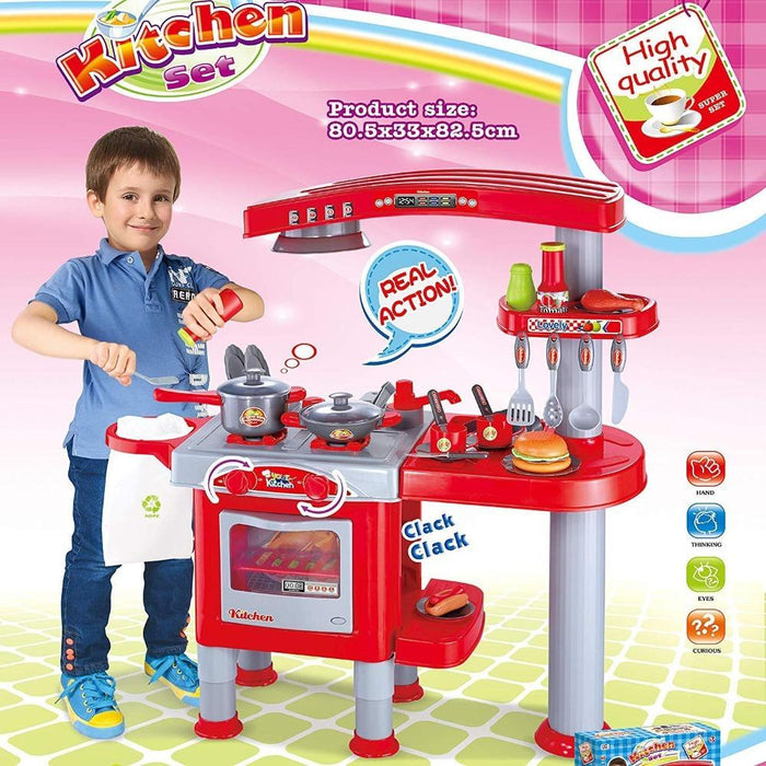 Kitchen Set (XC-008-83)-Pretend Play-Toycra-Toycra