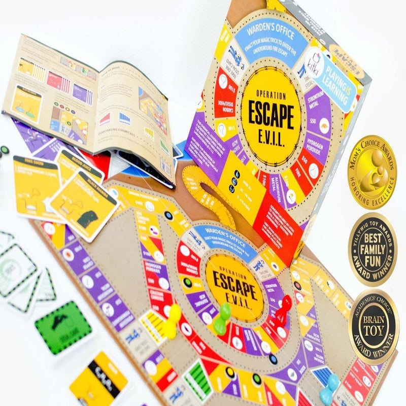 Kitki Escape Evil Fun Board Game