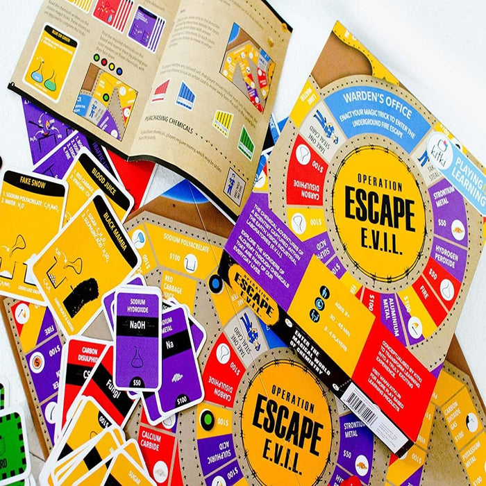 Kitki Escape Evil Fun Board Game-Board Games-Kitki-Toycra