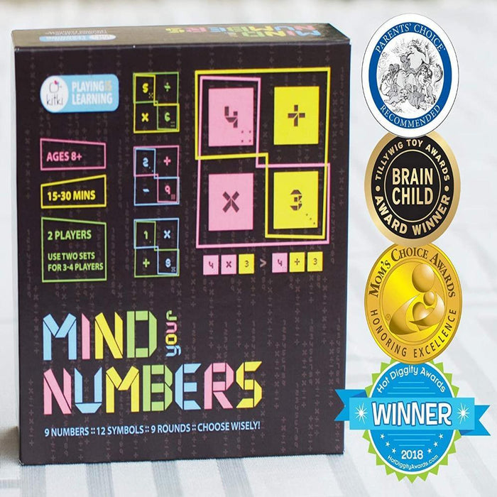 Kitki Mind Your Numbers Math Game-Board Games-Kitki-Toycra
