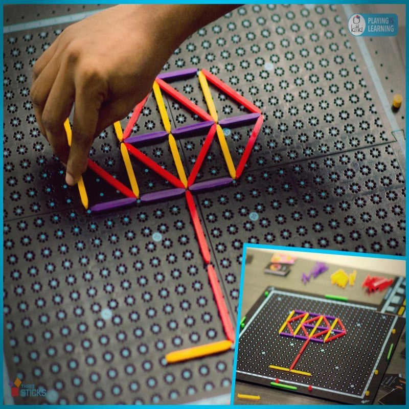 Kitki Three Sticks Game