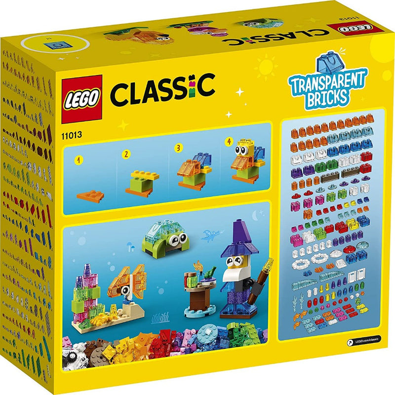 LEGO 11013 Classic Creative Transparent Bricks (500 pcs)