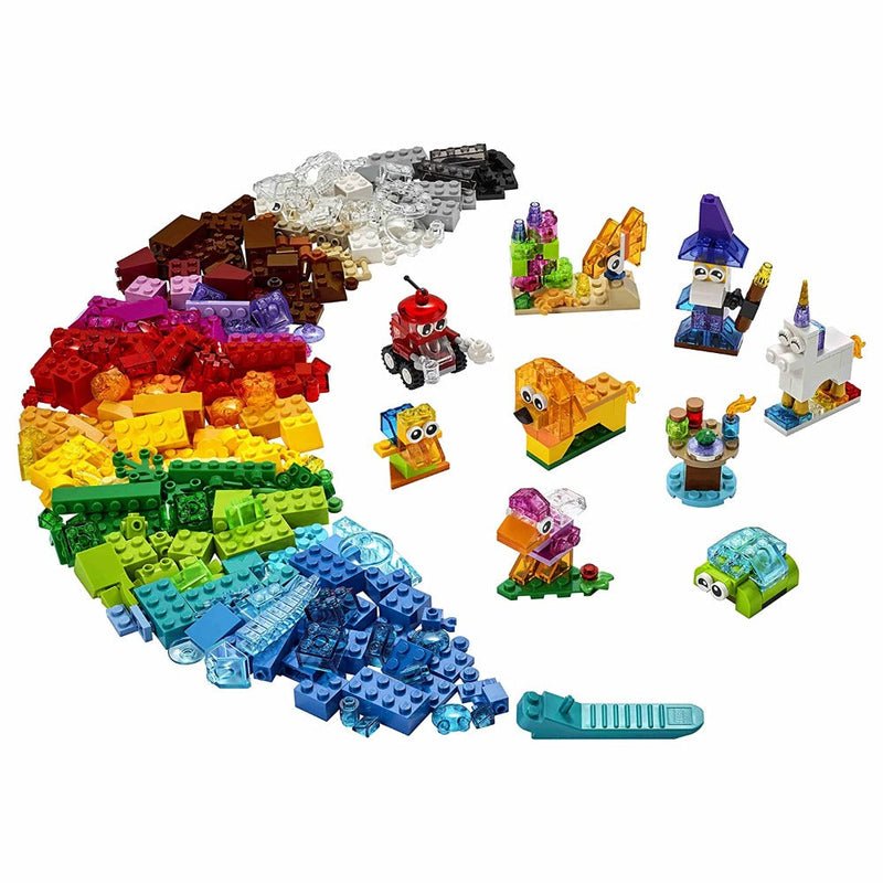 LEGO 11013 Classic Creative Transparent Bricks (500 pcs)