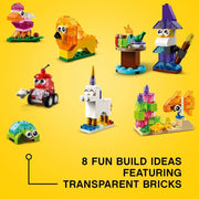 LEGO 11013 Classic Creative Transparent Bricks (500 pcs)