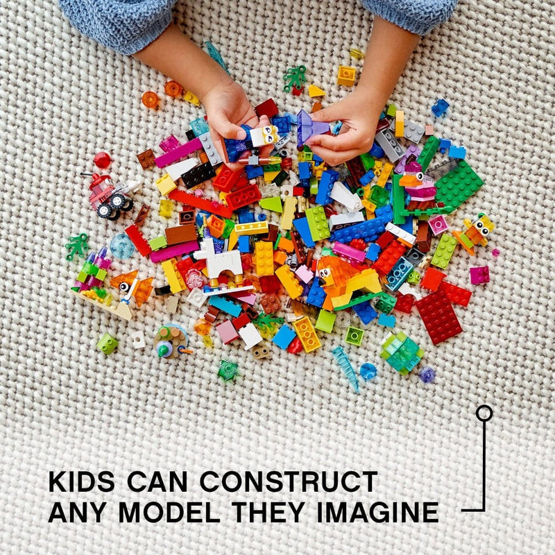 LEGO 11013 Classic Creative Transparent Bricks (500 pcs)