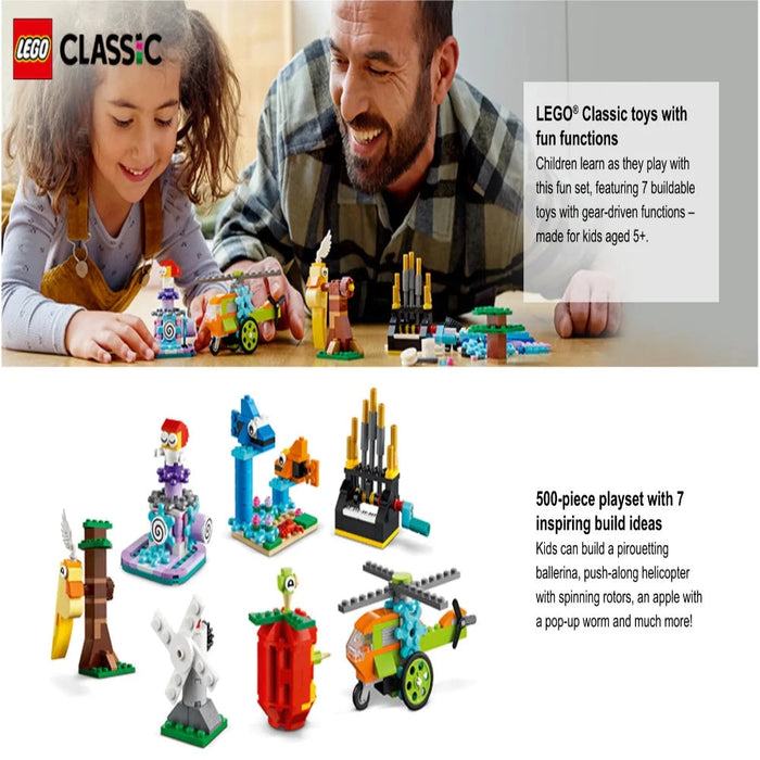 LEGO 11019 Classic Bricks And Functions (500 pcs) — Toycra