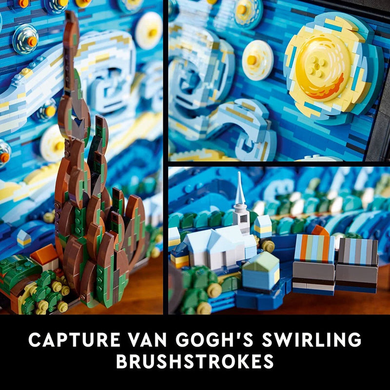 LEGO 21333 Ideas Vincent van Gogh - The Starry Night (2316 Pieces)