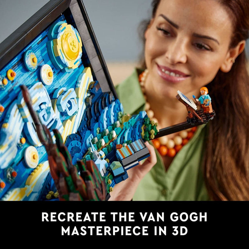 LEGO 21333 Ideas Vincent van Gogh - The Starry Night (2316 Pieces)