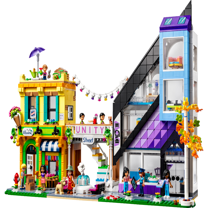 LEGO 41732 Friends Downtown Flower and Design Stores-Construction-LEGO-Toycra