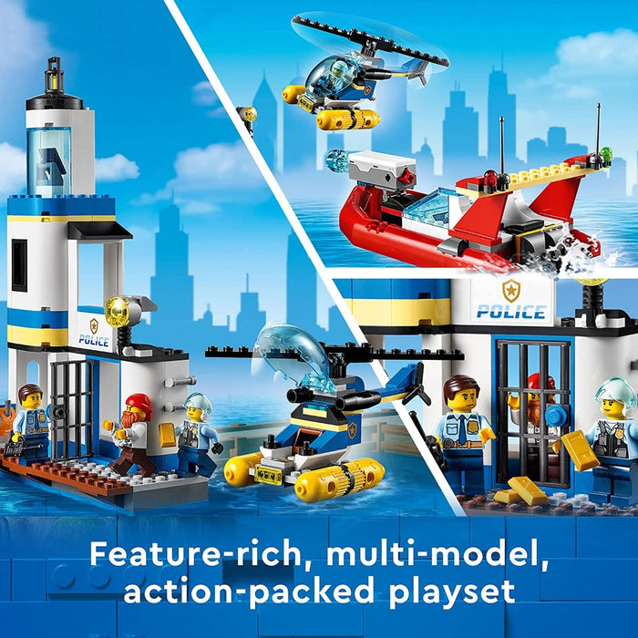 LEGO 60308 City Seaside Police and Fire Mission -297 Pieces — Toycra