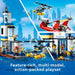LEGO 60308 City Seaside Police and Fire Mission -297 Pieces-Construction-LEGO-Toycra