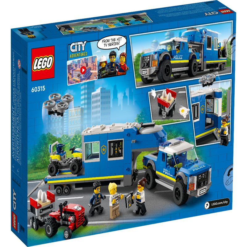 LEGO 60315 City Police Mobile Command Truck