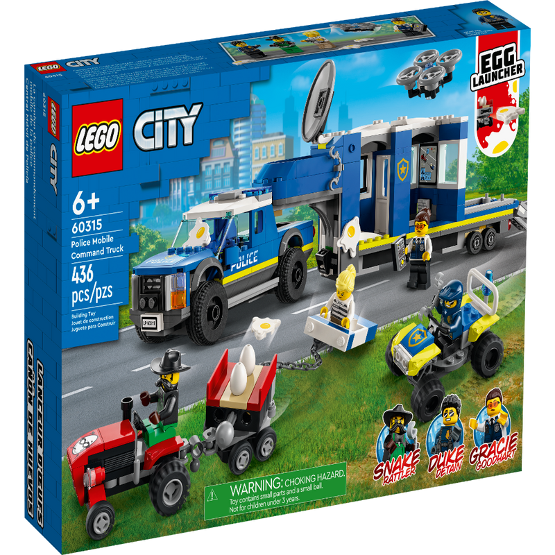 LEGO 60315 City Police Mobile Command Truck