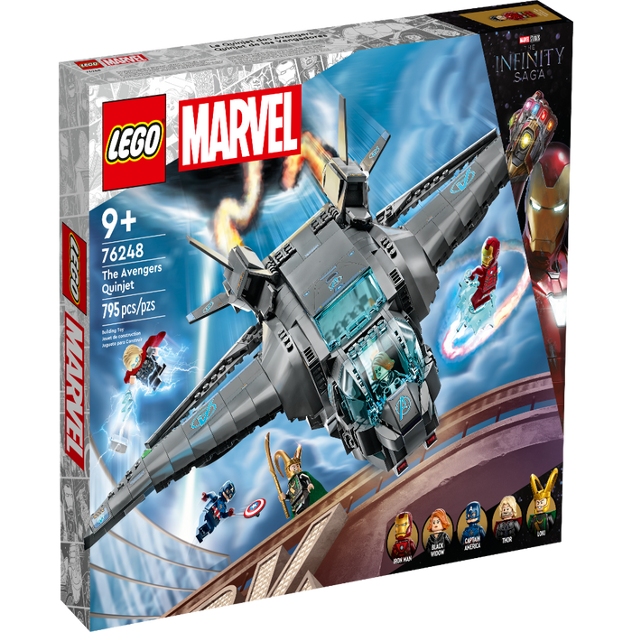 LEGO 76248 Marvel The Avengers Quinjet - Main Image
