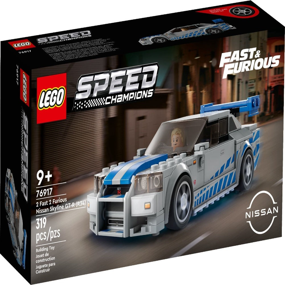 LEGO 76917 Speed Champions Fast 2 Furious Nissan Skyline GT-R (R3 ...