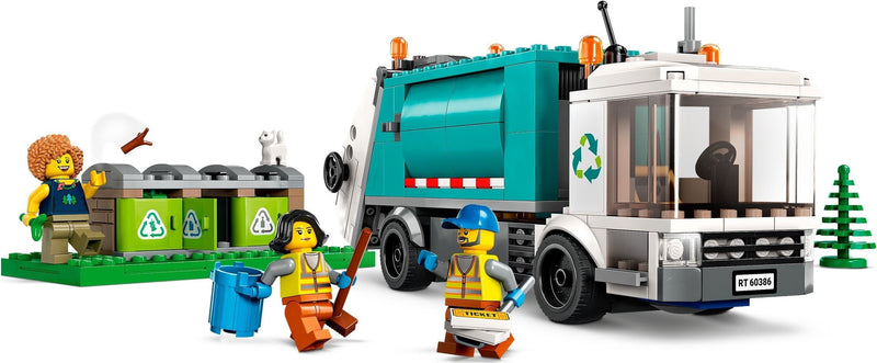 LEGO City 60386 Recycling Truck-Construction-LEGO-Toycra