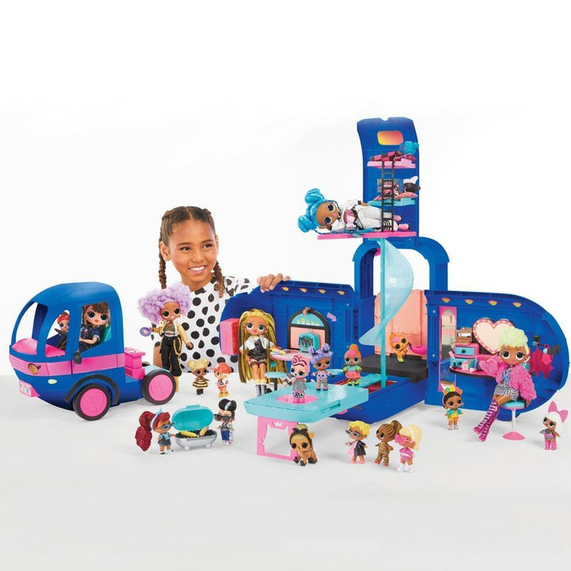 L.O.L Surprise O.M.G. 4-in-1 Glamper Fashion Camper-Pretend Play-L.O.L. Surprise-Toycra