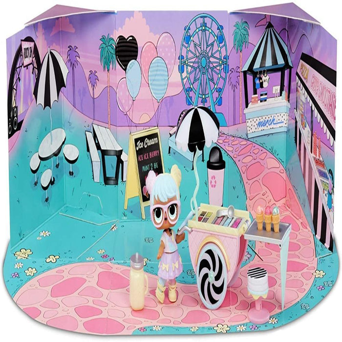 LOL Surprise Furniture Ice Cream Pop-Up With Bon Bon & 10+ Surprises, Great  Gift for Kids Ages 4+