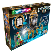 Laser Pegs Light-Up Steampunk Explorers Inc. Iron Octopod Building Set