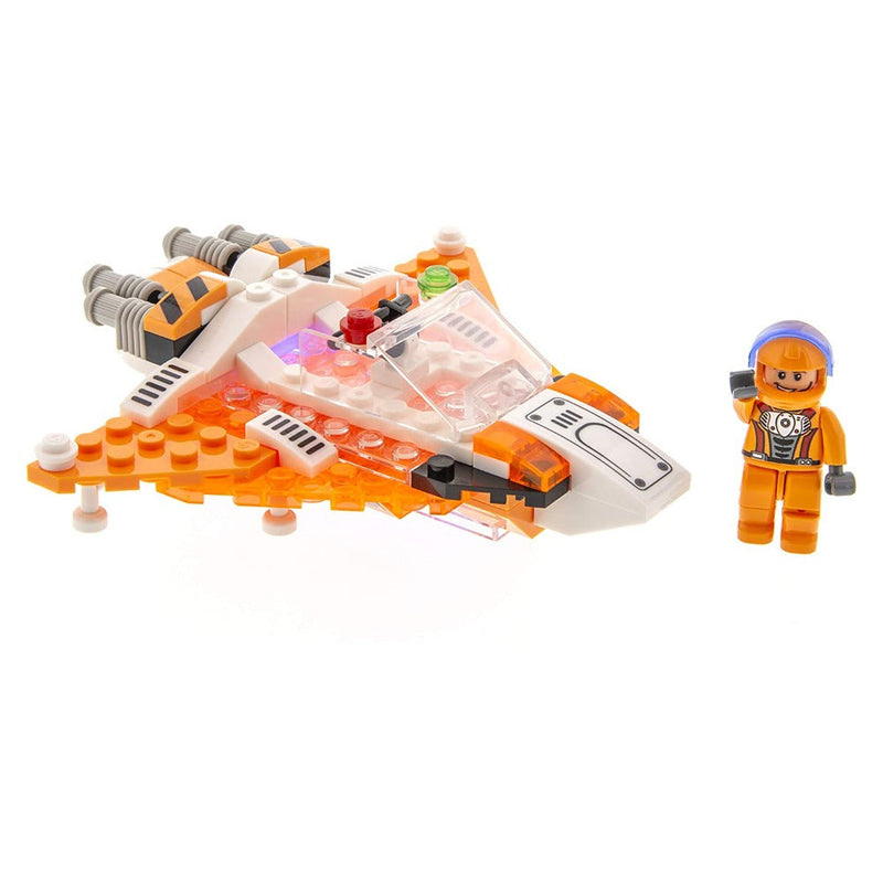 Laser Pegs Mars Speeder Light-Up Building Block Playset