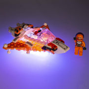 Laser Pegs Mars Speeder Light-Up Building Block Playset