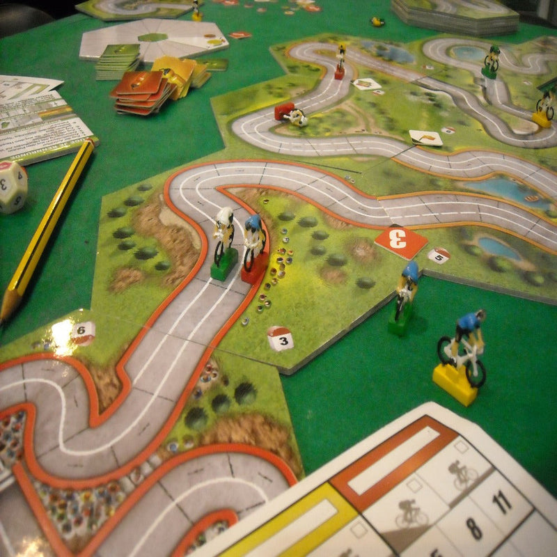 Leader 1 - The Legend of Cycling Racing Board Game