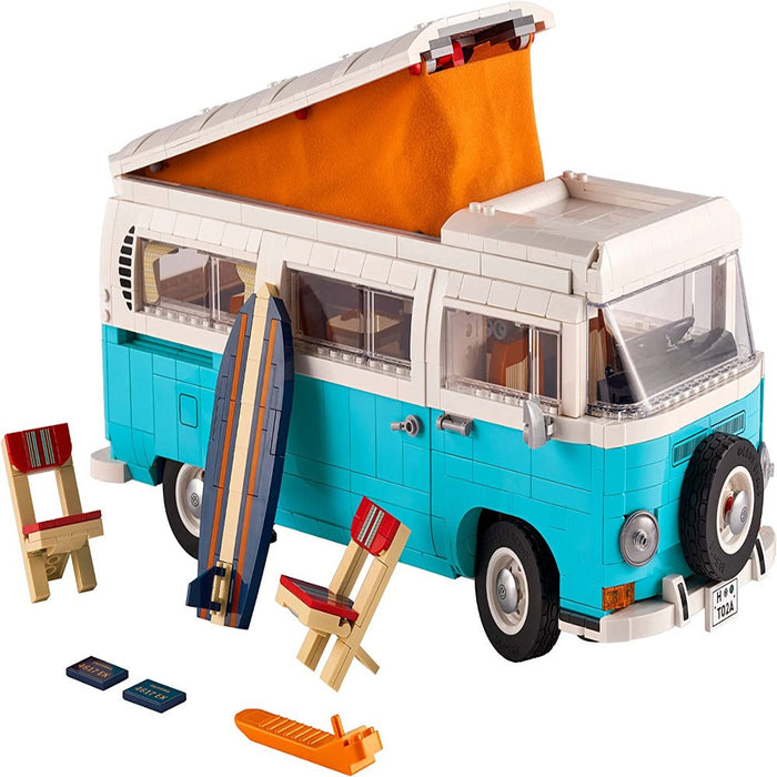 LEGO 10279 Icons Volkswagen T2 Camper Van-Construction-LEGO-Toycra