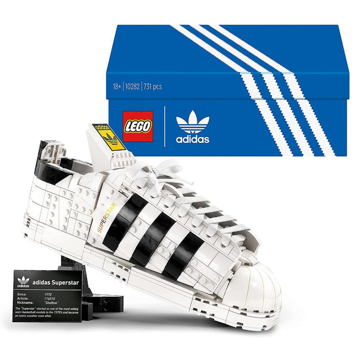 LEGO 10282 Icons Adidas Originals Superstar-Construction-LEGO-Toycra