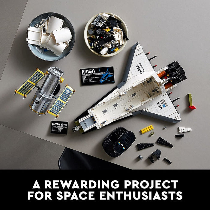 LEGO 10283 Icons NASA Space Shuttle Discovery-Construction-LEGO-Toycra