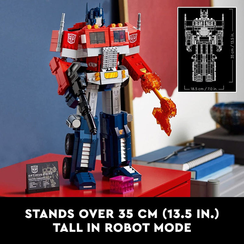LEGO 10302 Icons Optimus Prime (1,508 Pieces)