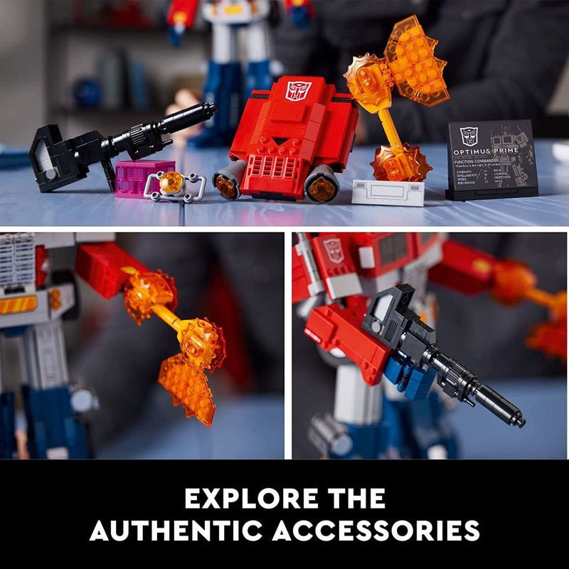 LEGO 10302 Icons Optimus Prime (1,508 Pieces)