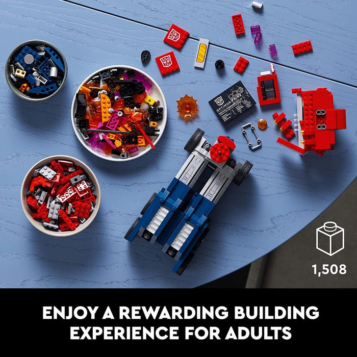 LEGO 10302 Icons Optimus Prime (1,508 Pieces)-Construction-LEGO-Toycra