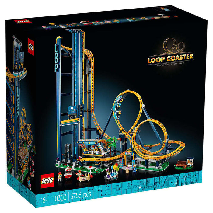 LEGO 10303 Icons Loop Coaster-Construction-LEGO-Toycra