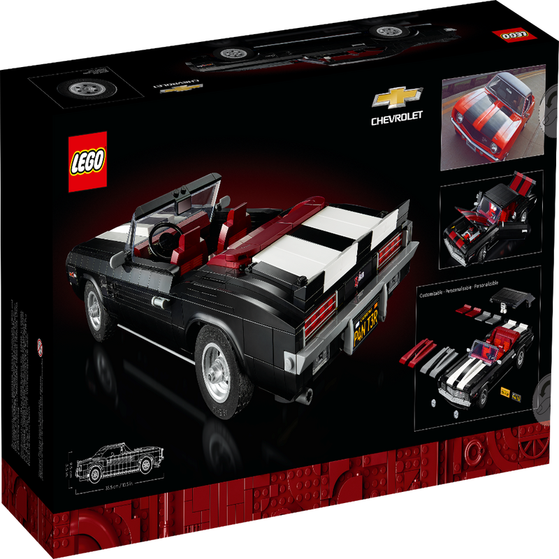 LEGO 10304 Icons Chevrolet Camaro Z28-Construction-LEGO-Toycra