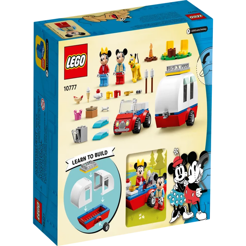 LEGO 10777 Mickey And Friends Mickey Mouse And Minnie Mouse's Camping