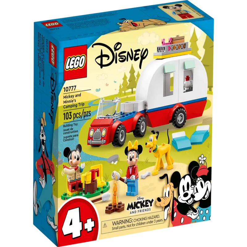 LEGO 10777 Mickey And Friends Mickey Mouse And Minnie Mouse's Camping