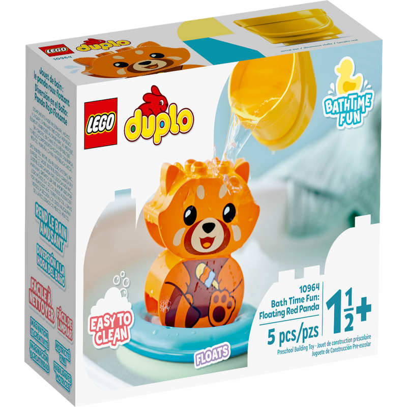 LEGO 10964 Duplo Bath Time Fun Floating Red Panda