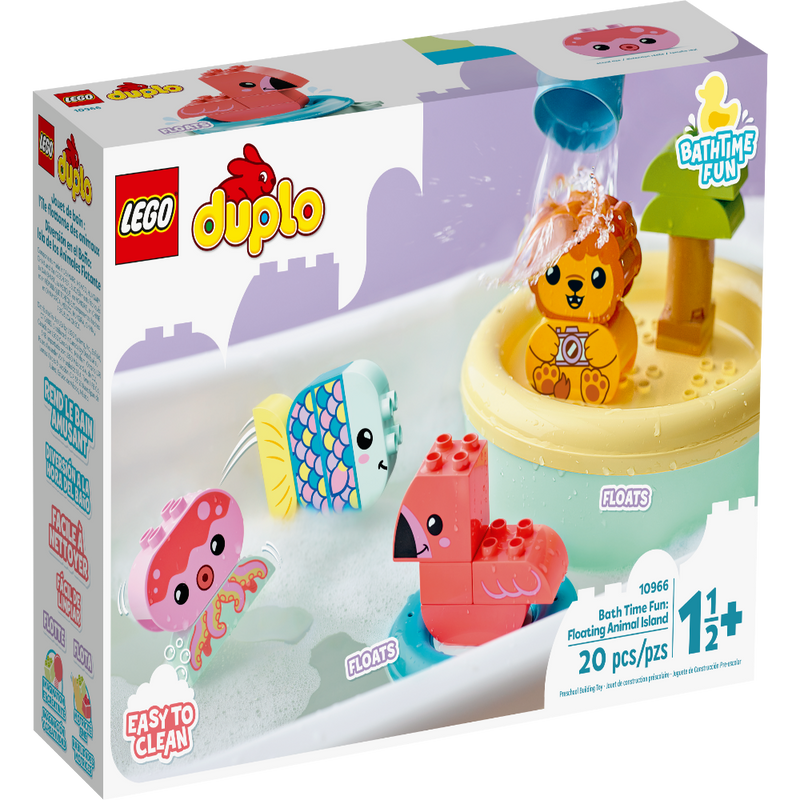 LEGO 10966 Duplo Bath Time Fun Floating Animal Island