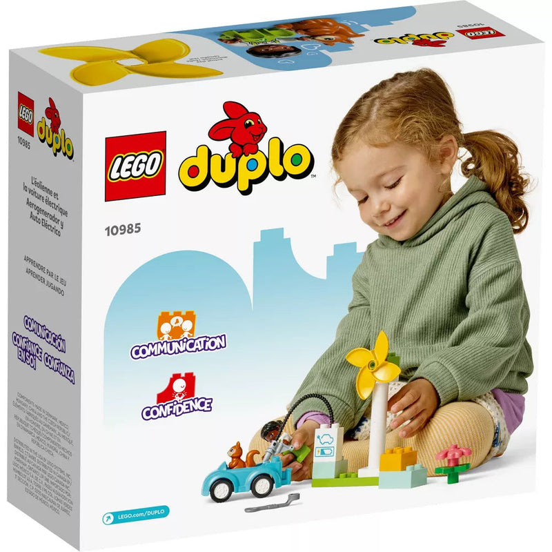 LEGO 10985 Duplo Wind Turbine And Electric Car
