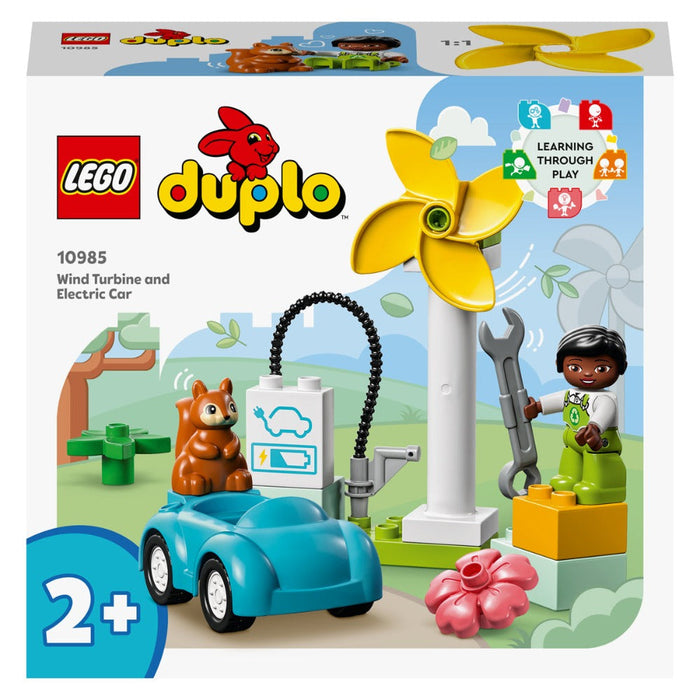 LEGO 10985 Duplo Wind Turbine And Electric Car-Construction-LEGO-Toycra