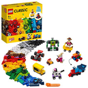 LEGO 11014 Classic Bricks and Wheels (653 Pcs)-Construction-LEGO-Toycra